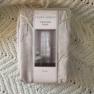 NWT Laura Ashley Frosting Panel - Elegant Cream